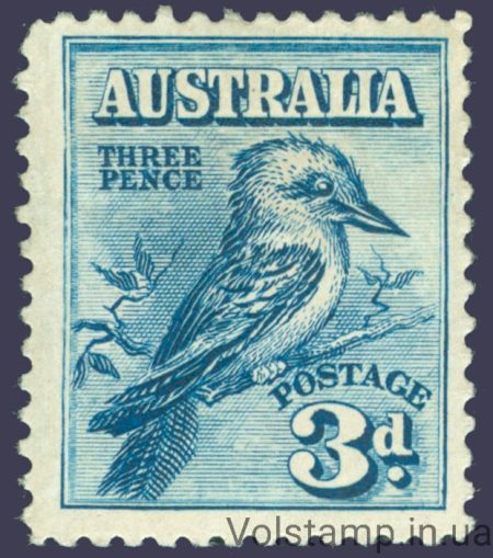 1928 Австралія Марка (Птахи) MNH №81