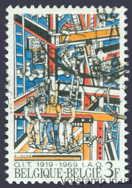 1969 Бельгия Марка (Искусство, живопись) Гашеная №1550