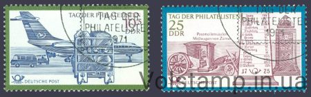 1971 ГДР Серия марок (Автомобили, самолеты, транспорт) Гашеные №1703-1704