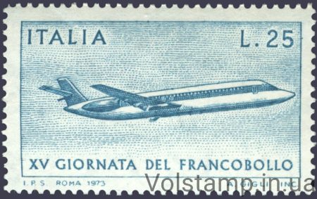 1973 Италия Марка (Авиация, День печати) MNH №1431