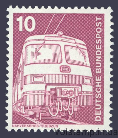 1975 Germany FRG stamp (train) MNH №847