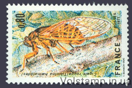 1977 Франция Марка (Насекомые) MNH №2043