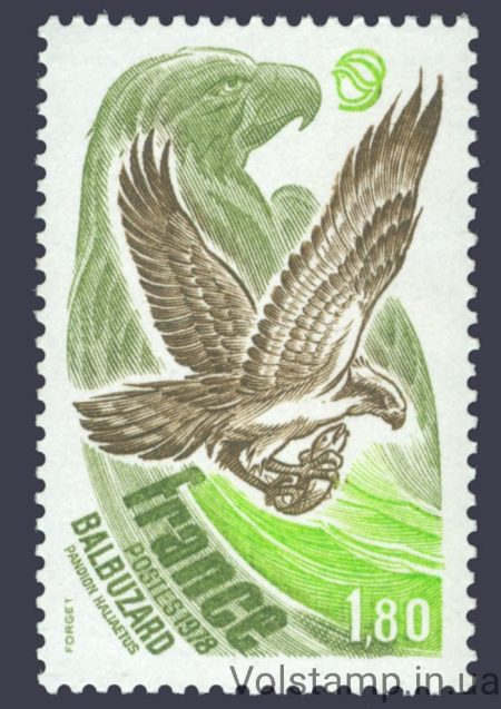 1978 Франція Марка (Птах) MNH №2122