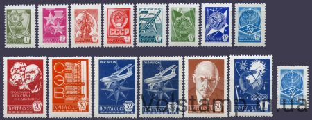 1978 серия марок Стандартный выпуск. Мелованная бумага №4799-4800, 4679I-4690I