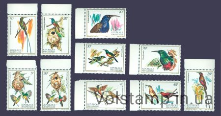 1983 Руанда Серія марок (Птахи) MNH №1214-1223