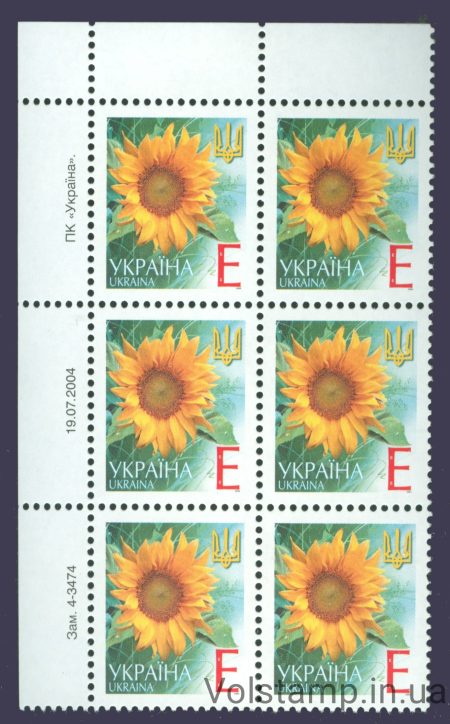 19.07.2004 стандарт Шестиблок Е (Левый верх) №4-3474