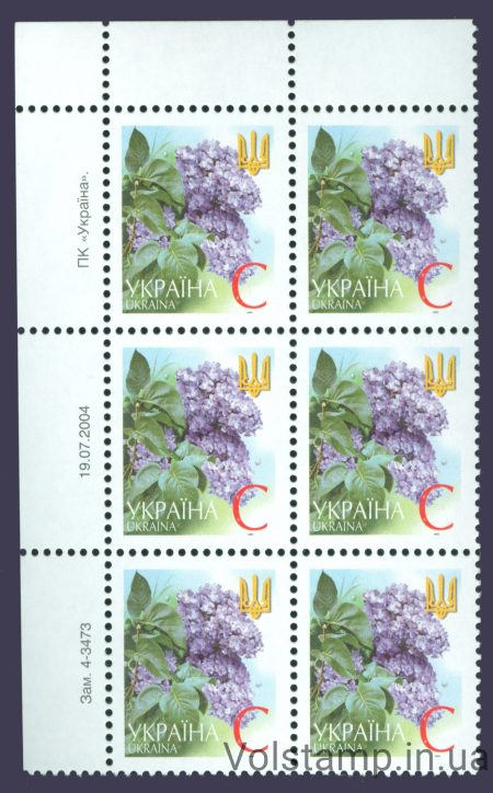 19.07.2004 стандарт Шестиблок С (Левый верх) №4-3473