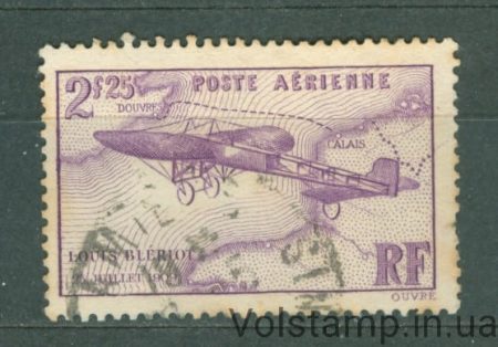 1934 France stamp (Airplane, Aviation) Used №294