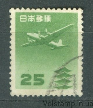 1953 Японія марка (Авіація, літак) Гашена №598