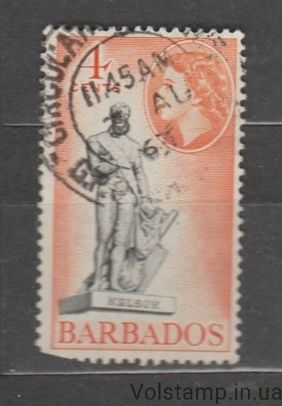 1964 Барбадос Марка (Статуя Нельсона) Гашеная №226