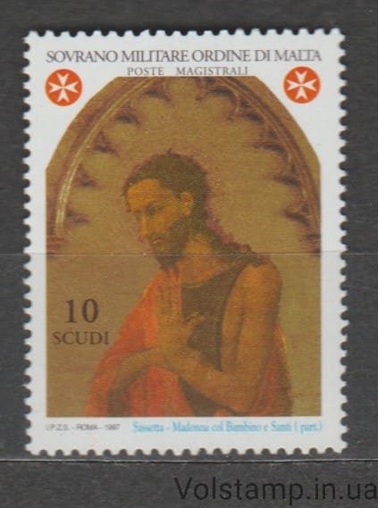 1997 Malta Stamp (Art, Christmas) MNH №522