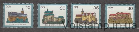 1984 ГДР Серия марок (Замки в ГДР) MNH №2910-2913
