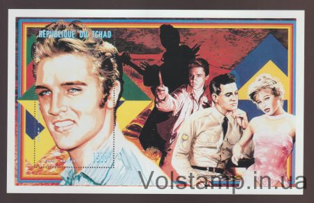 1996 Чад Блок (Элвис Пресли) MNH №БЛ252