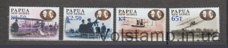 2003 Papua New Guinea Series of stamps (Centenary of Powered Flight) MNH №1008-1011