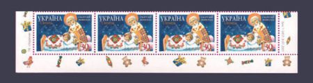 2001 Низ листа Святой Николай №412