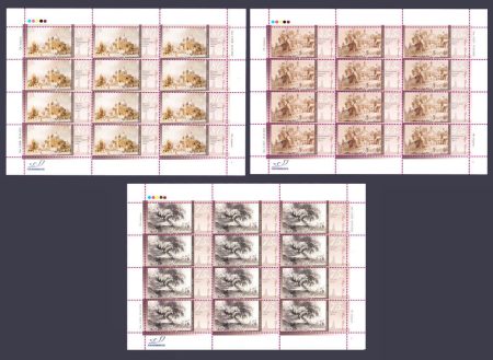 2002 Sheets Painting Shevchenko Series №478-480