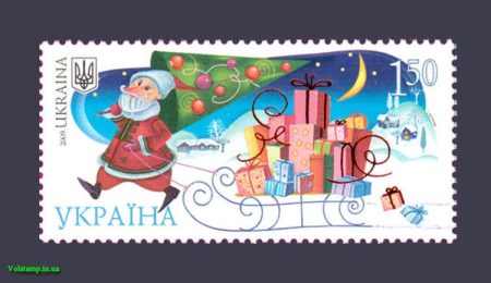 2009 stamp New Year №1016