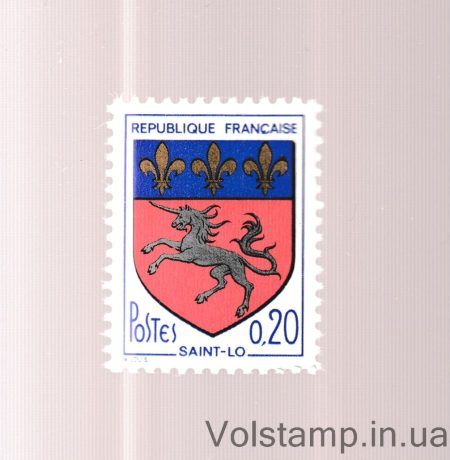 1966 France Stamp (Saint-Lo) MNH №1570