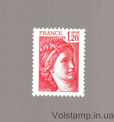 1978 Франция Марка с серии (Сабина) MNH №2106