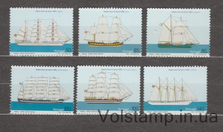 1998 Португалия Серия марок (Регата «Васко да Гама») MNH №2293-2298