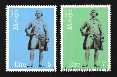 1974 Ireland (Europa (CEPT) Series: Sculpture) MNH №302-303
