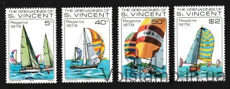 1979 Острови Сент-Вінсент та Гренадини (Регата) MNH №165-168