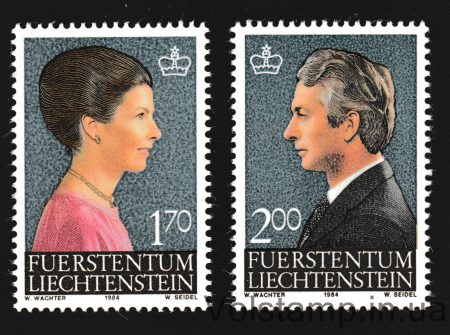 1984 Liechtenstein (Princes and Princesses) MNH №864-865