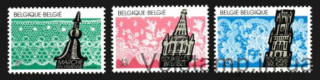 1989 Belgium (Belgian lace) MNH №2367-2369