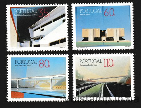 1991 Portugal (Архітектура) MNH №1876-1879