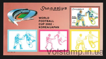 2002 Сомали (Футбол и стадион) MNH №БЛ87