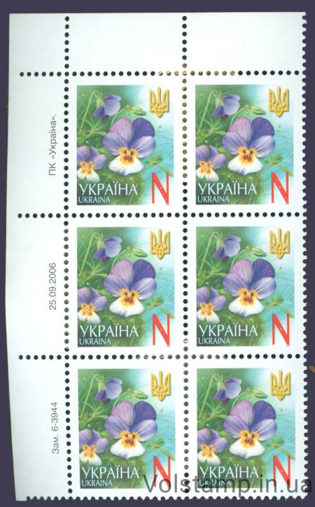 25.09.2006 стандарт Шестиблок N (Левый верх) №6-3944