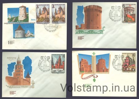 1971 КПД Историко-архитектурные памятники России №3993-3996