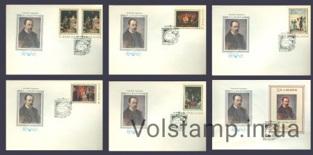 1976 КПД Російський живопис ХIХв. П.А.Федотів №4537-4541