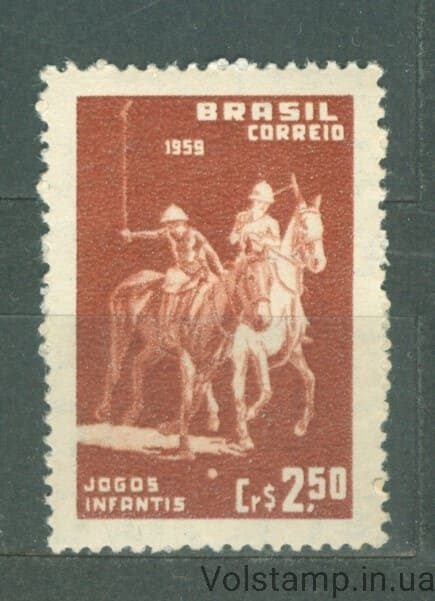 1959 Brazil Stamp (Children's Play) MNH №957