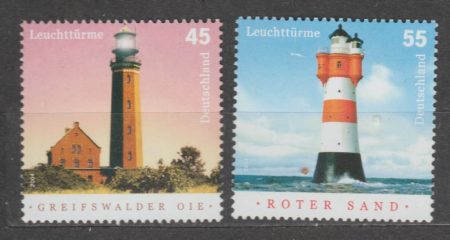 2004 Germany, Federal Republic Stamp Series (Lighthouses) MNH №2409-2410