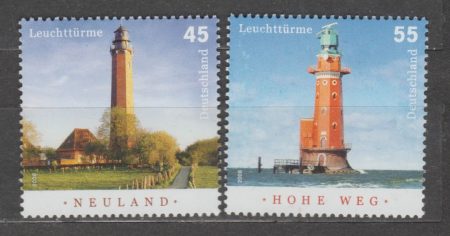 2006 Германия, Федеративная Республика Серия марок (Маяки) MNH №2555-2556