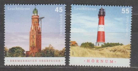 2006 Германия, Федеративная Республика Серия марок (Маяки) MNH №2612-2613