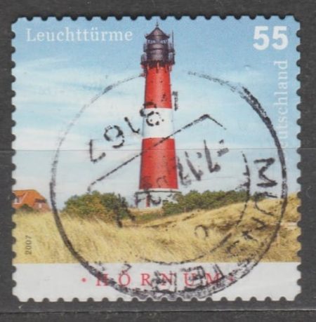 2008 Німеччина, Федеративна Республіка Серія марок (Маяки) Гашена №2682