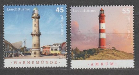 2008 Німеччина, Федеративна Республіка Серія марок (Маяки) MNH №2677-2678