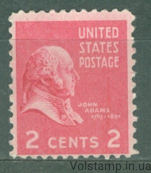 1939 США Марка (Джон Адамс, личность) MH №413