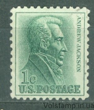1963 США Марка (Эндрю Джексон, личность) MH №816