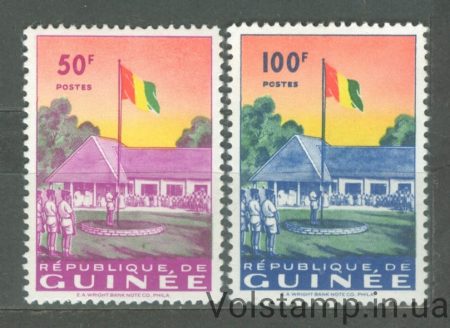 1959 Гвинея Серия марок (Пионеры, Национальное движение) MNH №24-25
