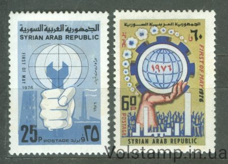 1976 Сирія Серія марок (Перше травня, свята) MNH №1330-1331