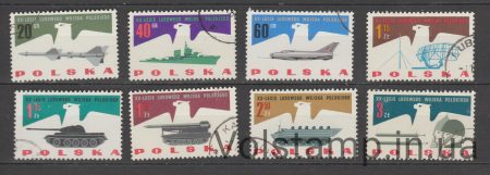 1963 Польша Серия марок (Польская Народная Армия, 20 лет) Гашеные №1425-1432