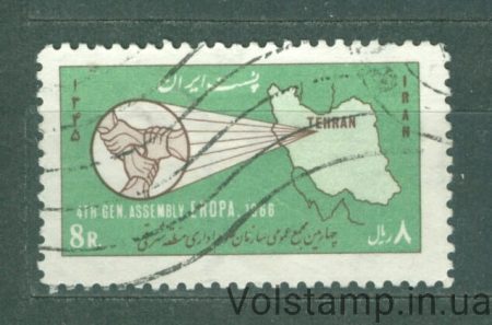 1966 Иран Марка (4-е заседание государственной администрации (EROPA)) Гашеная №1331