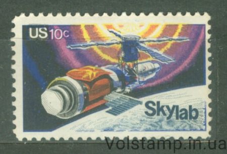 1974 США Марка (Проблема со Скайлэбом) MNH №1136