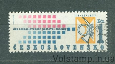 1977 Чехословакия Марка (День печати) Гашеная №2420