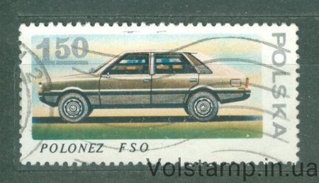 1978 Польща Марка (Автомобільна промисловість) Гашена №2562