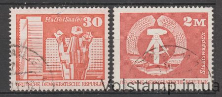 1981 ГДР Серия марок (Разработка в ГДР,) Гашеные №1899-1900