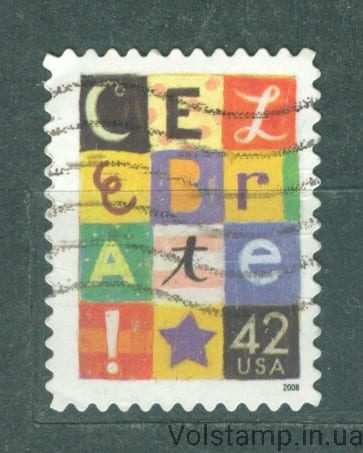 2008 USA Stamp (Greeting brand) Used №4409